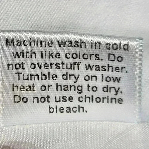 Hodges Collection Women's Navy White Dip Dress L Tie Dye Made in LA D242 NWT - Picture 12 of 15